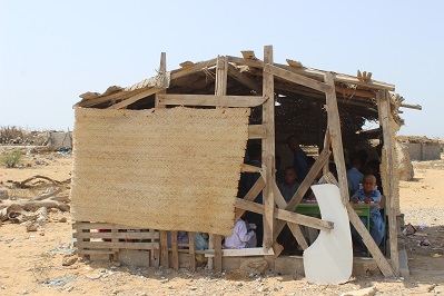 کمک رسانی روستای تیتراندن( از روستاهای نیکشهر)